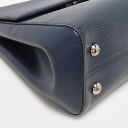 Louis Vuitton Blueberry Epi Leather Cluny MM Bag