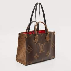 Louis Vuitton Monogram Giant Reverse Canvas Onthego MM Bag