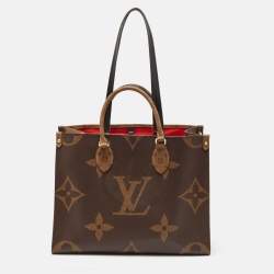 Louis Vuitton Monogram Giant Reverse Canvas Onthego MM Bag