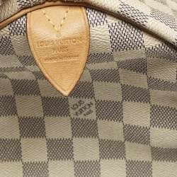 Louis Vuitton Damier Azur Canvas Speedy 30 Bag