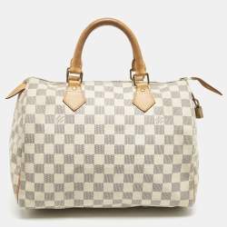 Louis Vuitton Damier Azur Canvas Speedy 30 Bag
