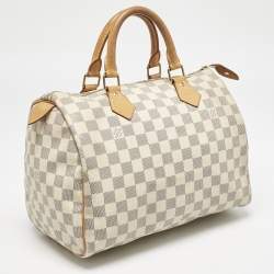 Louis Vuitton Damier Azur Canvas Speedy 30 Bag