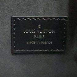 Louis Vuitton Noir Grained Calf Leather MM Side Trunk 