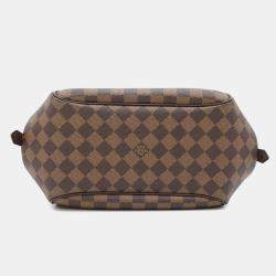 مملوكة مسبقًا حقيبة لويس فيتون بيليم MM قماش داميير إيبين حمراء