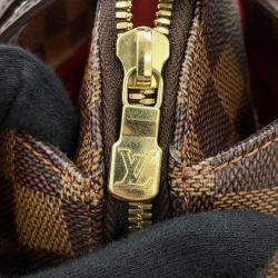 مملوكة مسبقًا حقيبة لويس فيتون بيليم MM قماش دام�يير إيبين حمراء