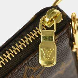 Louis Vuitton Monogram Canvas Mini Pochette Accessoires Shoulder Bag