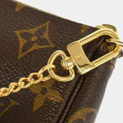 Louis Vuitton Monogram Canvas Mini Pochette Accessoires Shoulder Bag