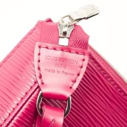 مملوكة مسبقًا Louis Vuitton Fuchsia Epi Leather Pochette Accessoires Bag