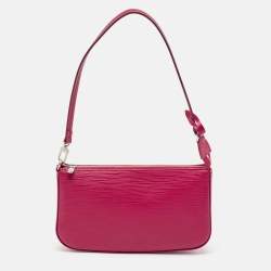 مملوكة مسبقًا Louis Vuitton Fuchsia Epi Leather Pochette Accessoires Bag