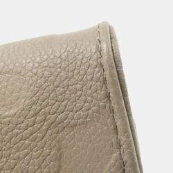 Louis Vuitton Tourterelle Monogram Empreinte Leather OnTheGo MM Handbag