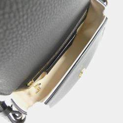 Louis Vuitton Black Monogram Leather Pont Neuf Soft PM Shoulder Bag