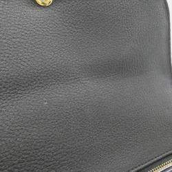 Louis Vuitton Black Monogram Leather Pont Neuf Soft PM Shoulder Bag