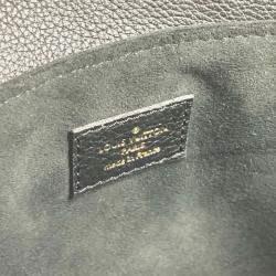 Louis Vuitton Black Leather Oxford Lockme Crossbody Bag