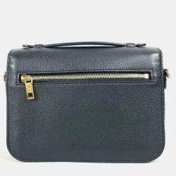 Louis Vuitton Black Leather Oxford Lockme Crossbody Bag