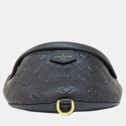 Louis Vuitton Black Monogram Empreinte Bumbag