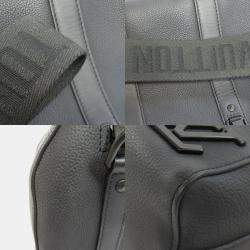 Louis Vuitton Noir Leather City Keepall Aerogram Shoulder Bag