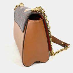 Louis Vuitton Brown Monogram Canvas Catgram Twist MM Crossbody Bag
