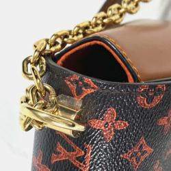 Louis Vuitton Brown Monogram Canvas Catgram Twist MM Crossbody Bag