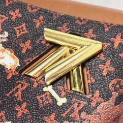 Louis Vuitton Brown Monogram Canvas Catgram Twist MM Crossbody Bag