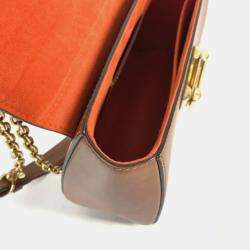 Louis Vuitton Brown Monogram Canvas Catgram Twist MM Crossbody Bag