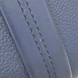 Louis Vuitton Navy Leather Aerogram Take Off Tote Bag