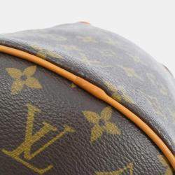 Louis Vuitton Brown Monogram Canvas Punching Shoulder Bag