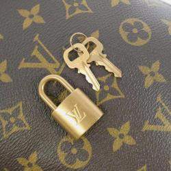 Louis Vuitton Brown Monogram Canvas Punching Shoulder Bag