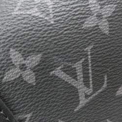 Louis Vuitton Black Monogram Eclipse Saumur Backpack