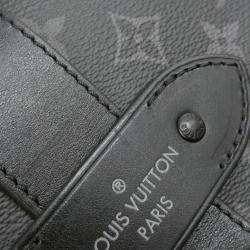 Louis Vuitton Black Monogram Eclipse Saumur Backpack