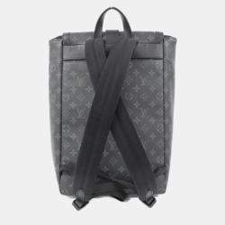 Louis Vuitton Black Monogram Eclipse Saumur Backpack