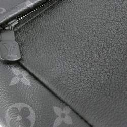 Louis Vuitton Black Monogram Eclipse Saumur Backpack