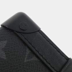 Louis Vuitton Black Monogram Eclipse Vertical Trunk Wearable Wallet Bag