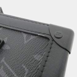 Louis Vuitton Black Monogram Eclipse Vertical Trunk Wearable Wallet Bag