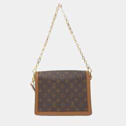 Pre Owned Louis Vuitton Monogram Reverse Dauphine MM Shoulder Bag