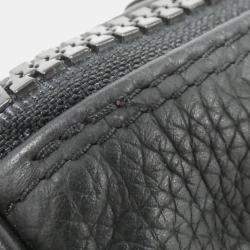 Louis Vuitton Black Taurillon Monogram Keepall Bandouliere 25 Duffle Bag