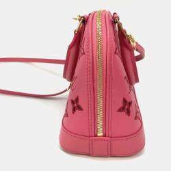 Louis Vuitton Pink LV Broderie Anglaise Capucines BB Handbag