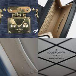 Louis Vuitton Black Epi Leather Petite Malle Shoulder Bag