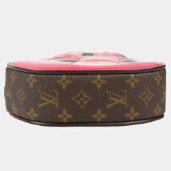 Louis Vuitton Brown Coated Canvas LV Monogram Rabbit Wallet On Chain  