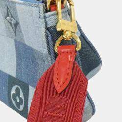 Louis Vuitton Denim Monogram Multi Pochette Accessoires Shoulder Bag