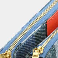 Louis Vuitton Denim Monogram Multi Pochette Accessoires Shoulder Bag