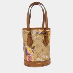 Louis Vuitton Coated Canvas LV Garden Nano Bucket Shoulder Bag