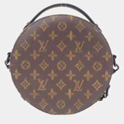 Pre Owned Louis Vuitton Monogram N°7 Wheel Box Shoulder Bag