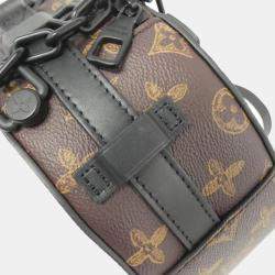 Pre Owned Louis Vuitton Monogram N°7 Wheel Box Shoulder Bag