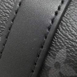 Louis Vuitton Monogram Eclipse Reverse Keepall Bandouliere 25 Boston Bag