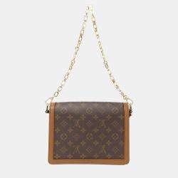 Louis Vuitton Monogram Reverse Dauphine MM Shoulder Bag