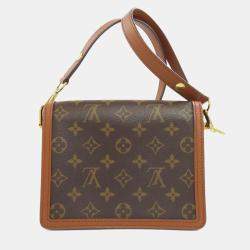 Pre Owned Louis Vuitton Monogram Reverse Dauphine Mini Shoulder Bag 