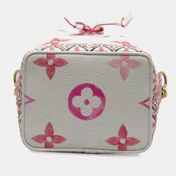 Louis Vuitton White LV By The Pool Nano Noe Shoulder Bag 