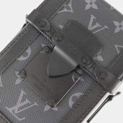 Louis Vuitton Black Vertical Trunk Shoulder Bag 