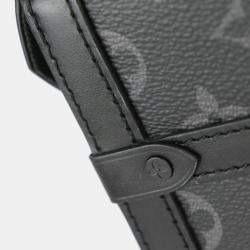 Louis Vuitton Black Vertical Trunk Shoulder Bag 