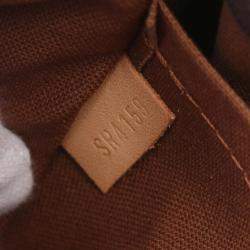 Louis Vuitton Brown Monogram Canvas Multi Pochette Accessoires Shoulder Bag